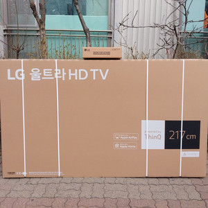 LG 86인치 UHD 4K 새상품 86UR9300KNA