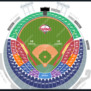 정가양도 4/6(토) lg 트윈스 vs kt위즈3루블루