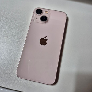 아이폰13 미니 핑크 256g 팝니다(배터리100%)