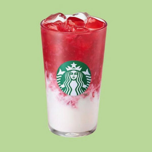 스타벅스 딸기라떼T