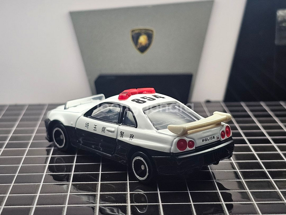 토미카 일본판 닛산 스카이라인 gtr34 경찰차--1