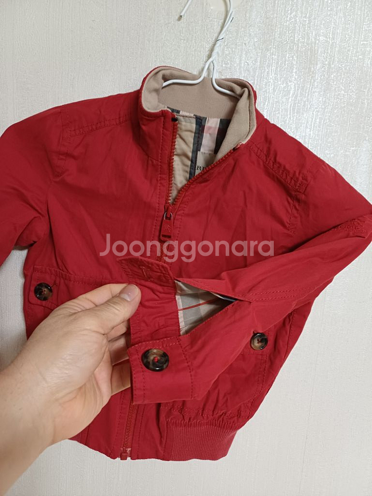 명품 버버리 남여아동 블루종 점퍼 (4.104cm)--3