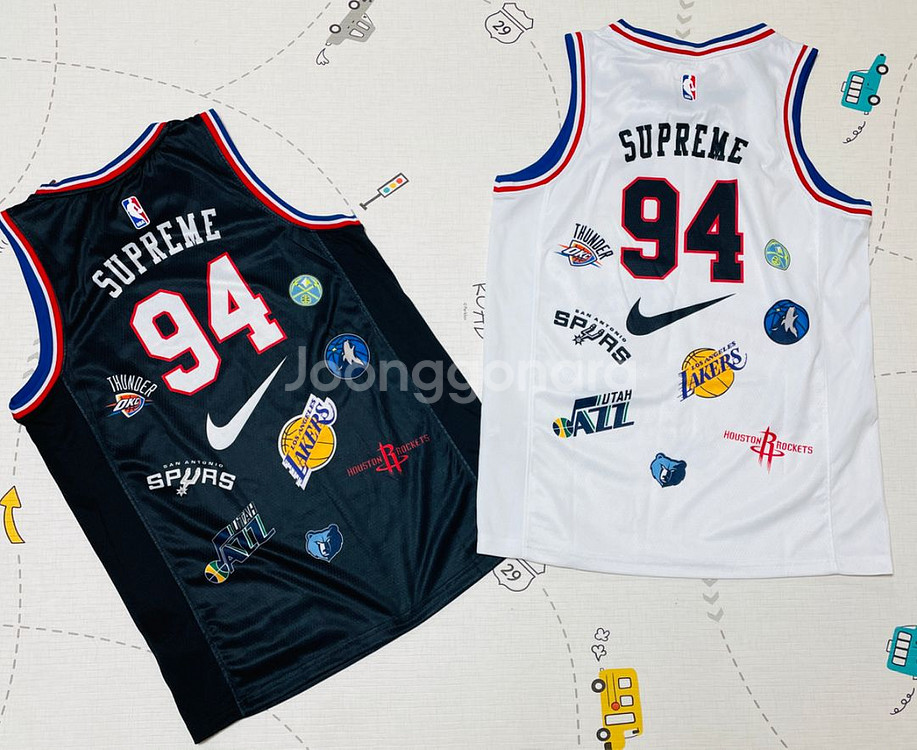 나이키 NBA 슈프림 스윙맨 농구 져지 유니폼--3
