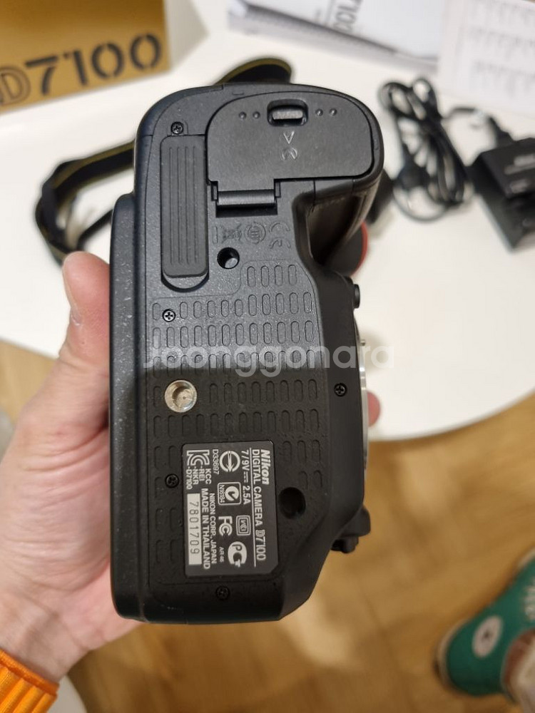 니콘 정품 D7100 번들렌즈 18-55 가방--6