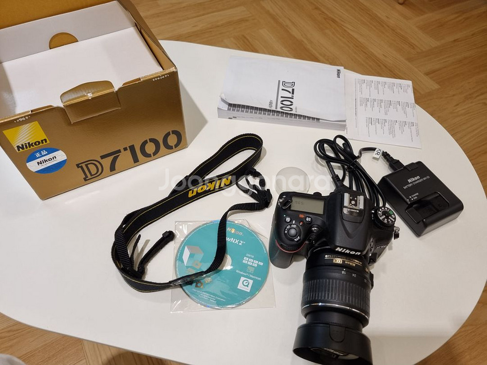 니콘 정품 D7100 번들렌즈 18-55 가방--3