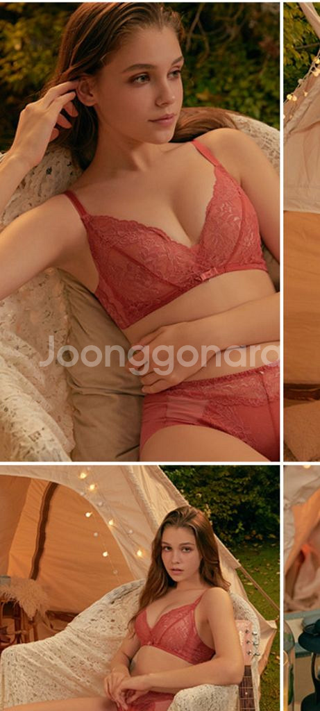 에블린 MbyE 볼륨 노와이어 브래지어 80A,80B--1