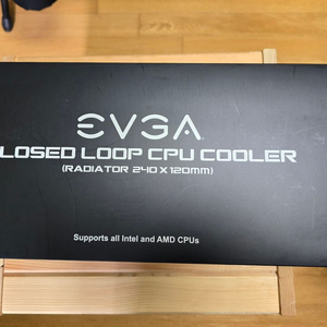 EVGA CLC240 2열 수냉쿨러 판매합니다.