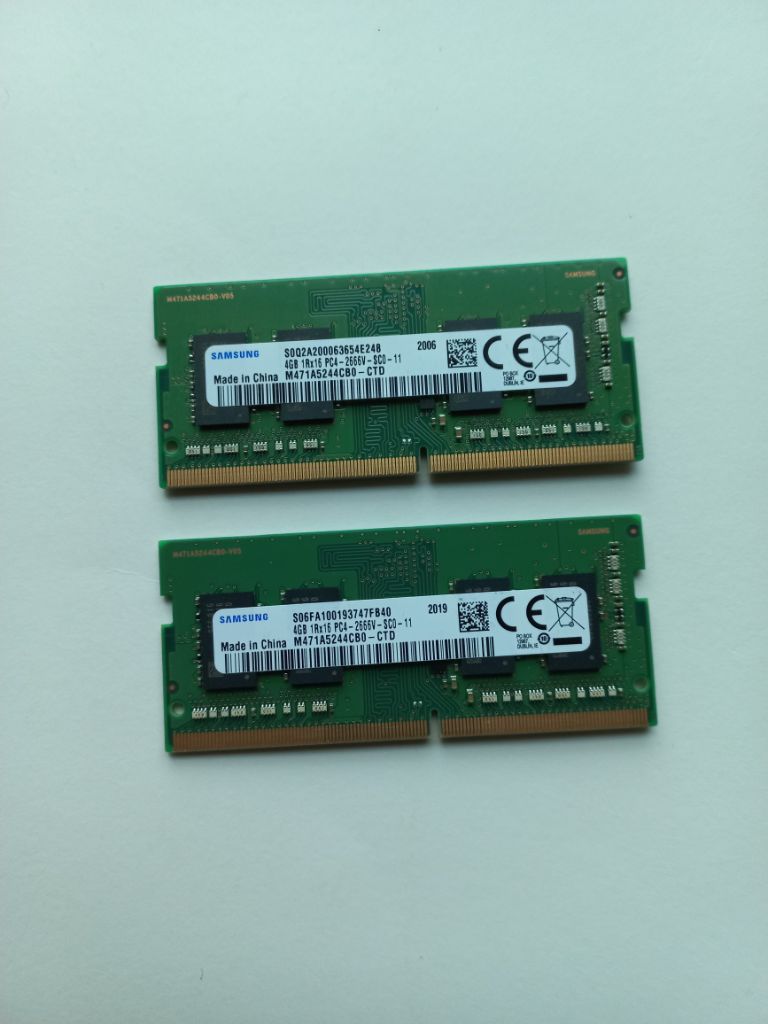 삼성노트북 메모리 DDR4, pc4-21300 4기가
