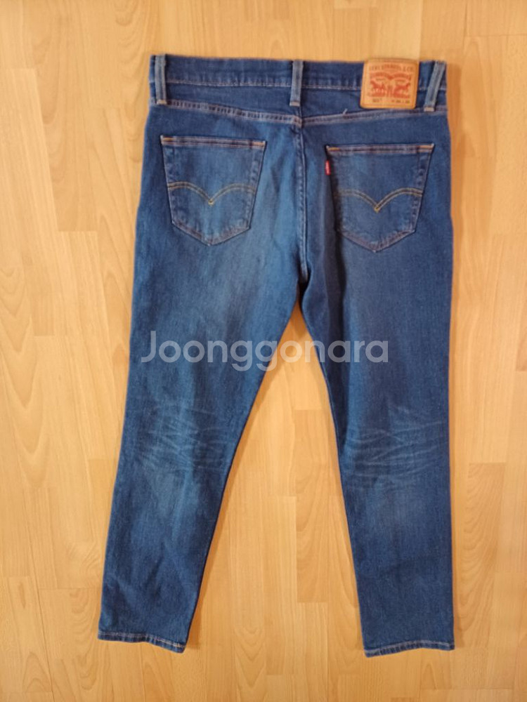 리바이스 511 데님 일자청바지(새상품.사방스판35)--4