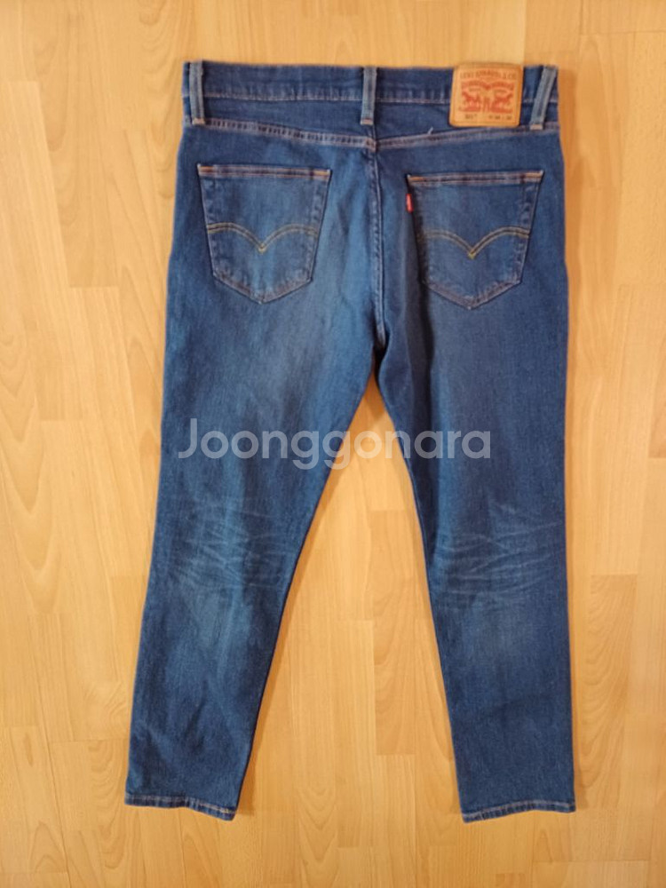 리바이스 511 데님 일자청바지(새상품.사방스판35)--7