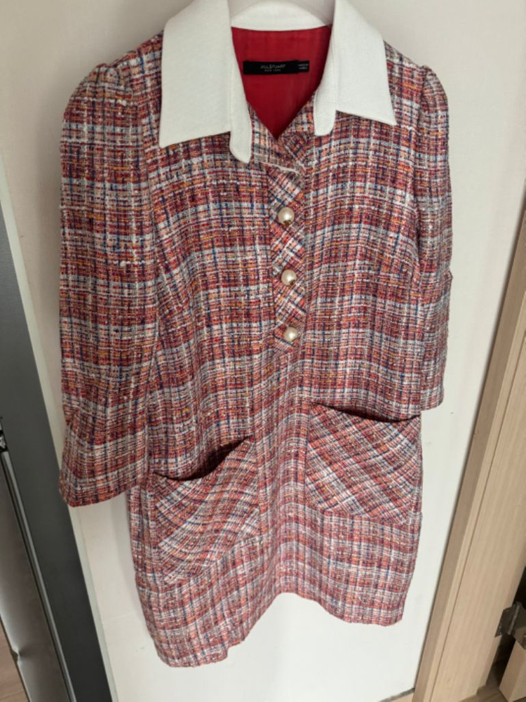 질스튜어트 트위드 원피스 새상품 팝니다 이미지