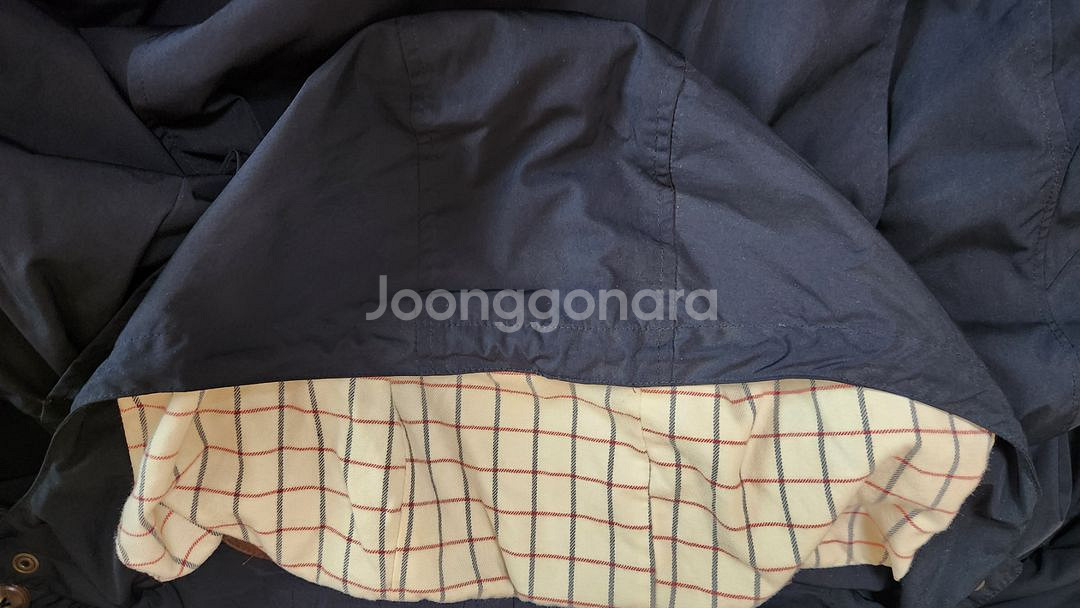 폴로 랄프로렌 XL 105 네이비 후드자켓--4