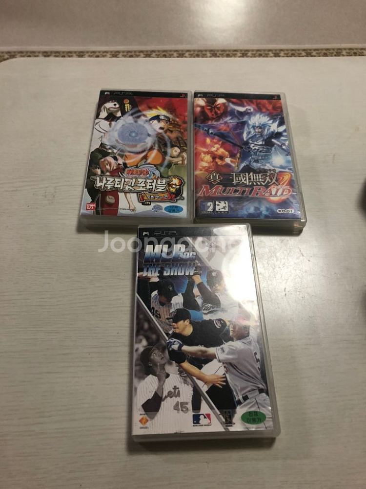 psp1005게임기와 게임팩11개--6