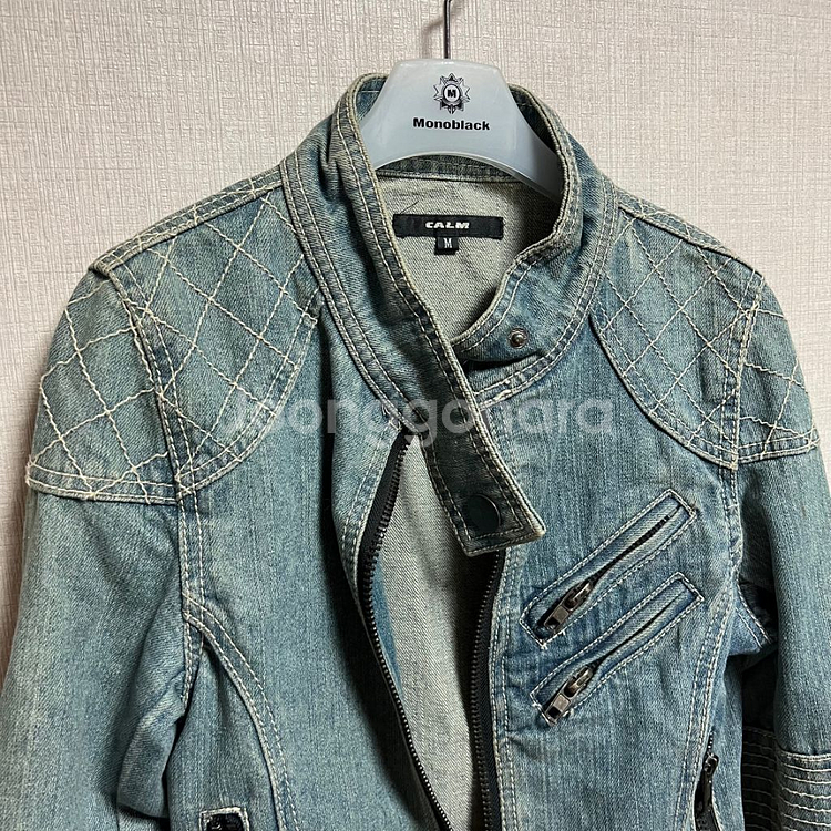 빈티지 라이더 청자켓(55)--3
