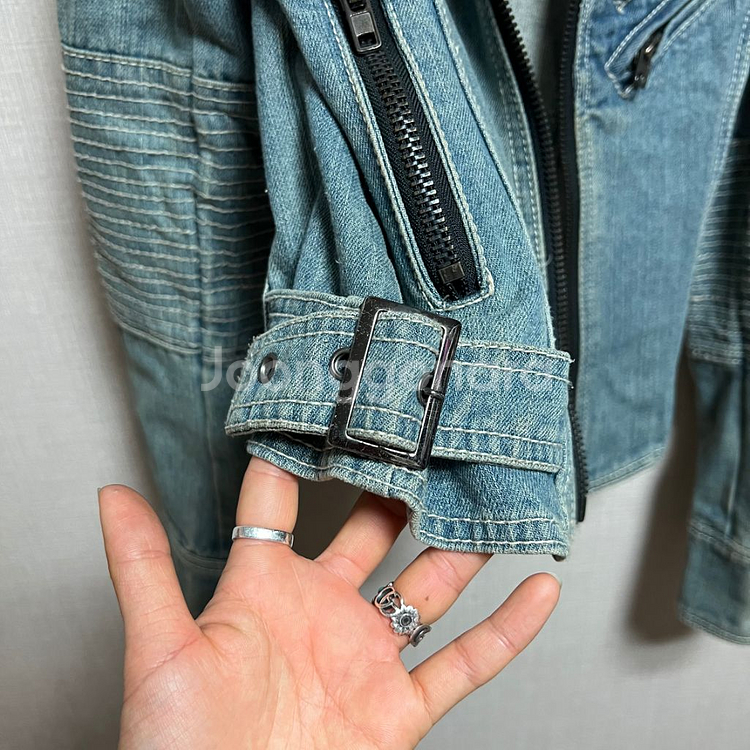 빈티지 라이더 청자켓(55)--6