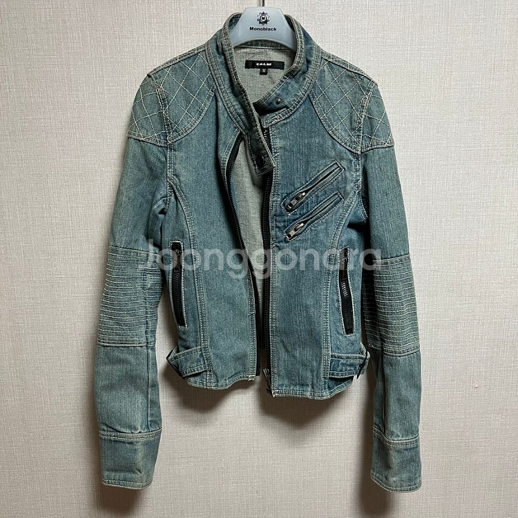 빈티지 라이더 청자켓(55)--2