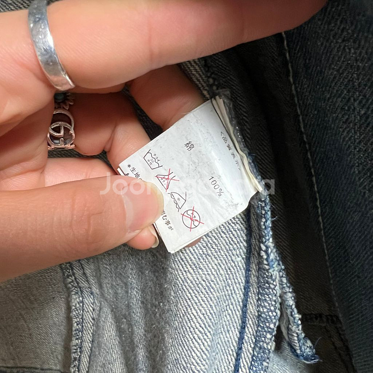 빈티지 라이더 청자켓(55)--7