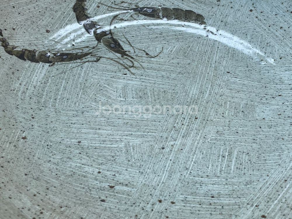 새우문양 대형접시(32cm)--4