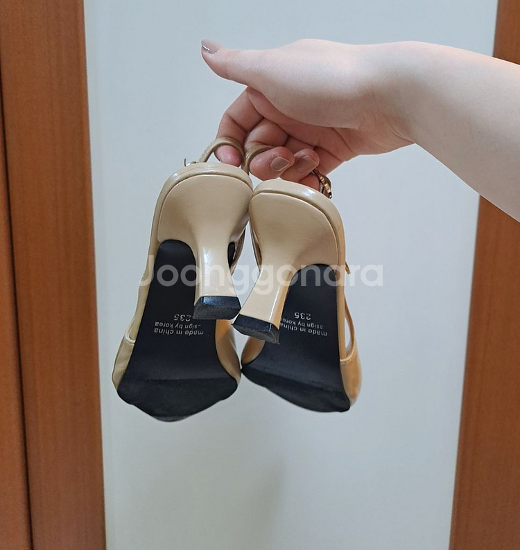 슬링백 미들힐 7cm, 235-240--5