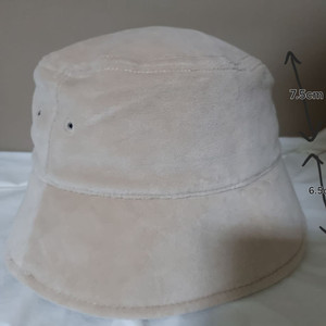 베이지 벙거지 버킷햇 쌩얼 자외선 차단 모자 새상품