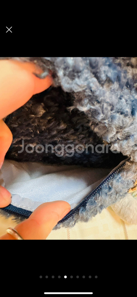 앙트레브 지금 단종된 뽀글이 백팩입니다!!--4