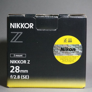니콘 z 28mm f2.8 se, 정품 박스 풀셋