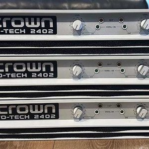 Crown 파워앰프 Macro-Tech 2402