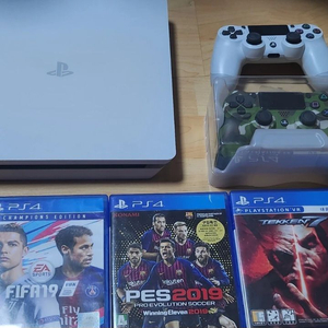 ps4 500g,cd 3장, 컨트롤러2개