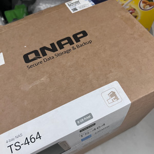 큐넵 NAS [QNAP] TS-464-8G RAM 8G
