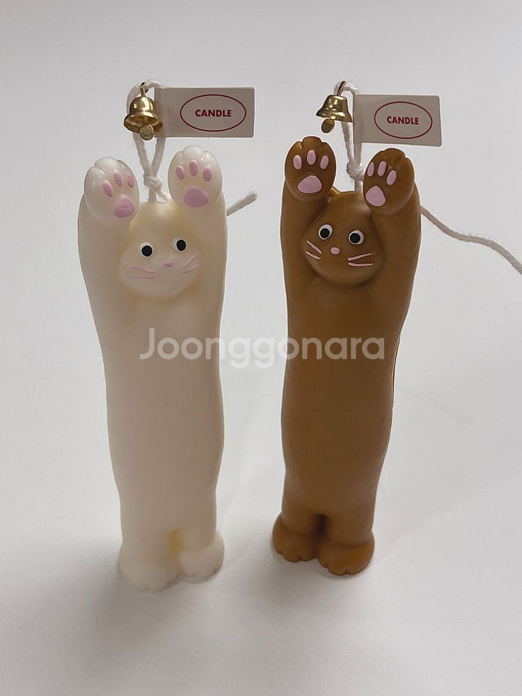 길쭈욱 고양이 캔들 인테리어소품--2
