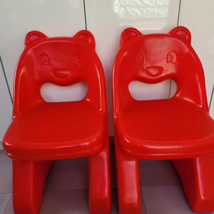 햇님토이 곰돌이 의자2개 유아의자 아기의자 아동의자 책