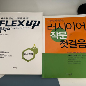 FLEX UP 플렉스 러시아어 새 책