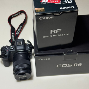 캐논 r6 + 85mm 2f(렌즈 무료로 드려요)