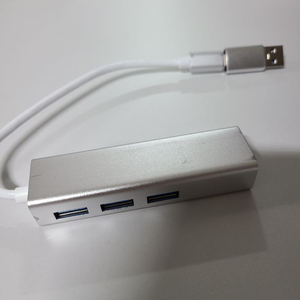 USB 3.0 이더넷 멀티허브 (C to A 젠더포함)