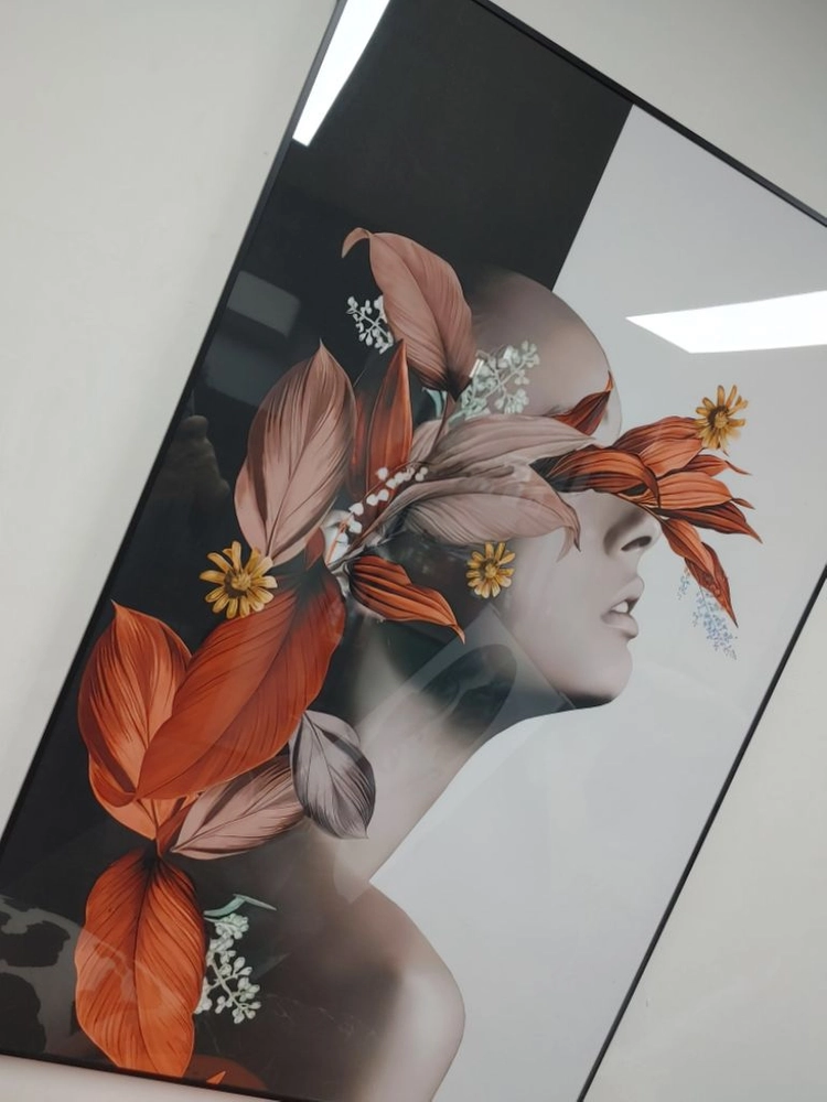 플라워 여인 명품 럭셔리 대형 그림 액자 인테리어소품 이미지