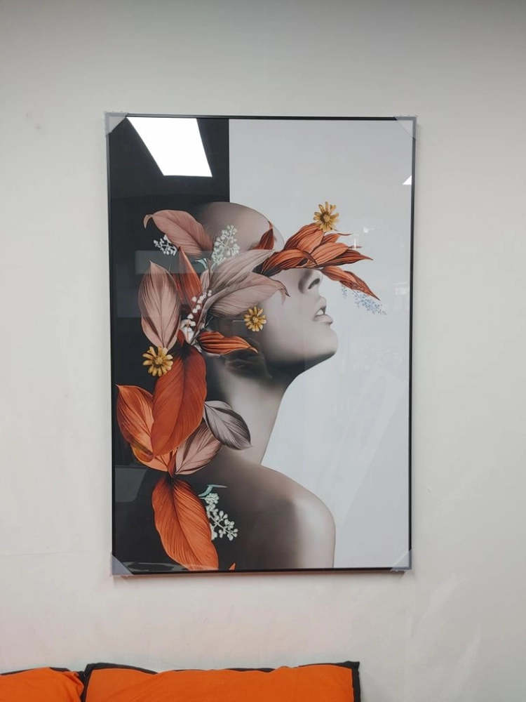 플라워 여인 명품 럭셔리 대형 그림 액자 인테리어소품 이미지