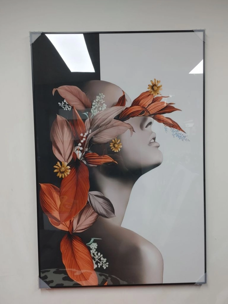 플라워 여인 명품 럭셔리 대형 그림 액자 인테리어소품 이미지