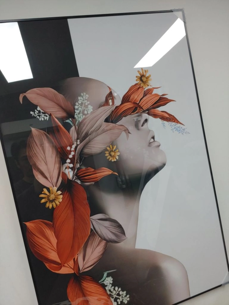 플라워 여인 명품 럭셔리 대형 그림 액자 인테리어소품 이미지