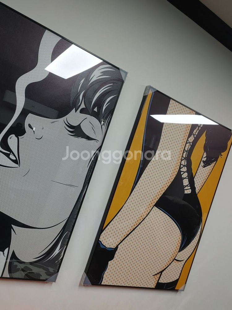 섹시 팝아트 여인 대형 그림 액자 인테리어소품 그림액자--9