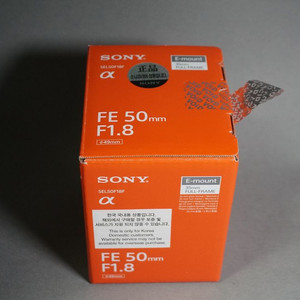 소니 fe 50mm f1.8 (sel50f18f)