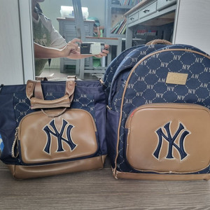 mlb책가방보조가방셋트