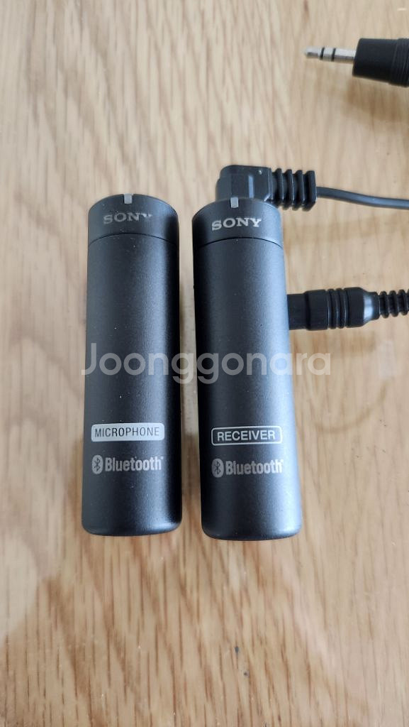 소니 마이크로폰과 리시버--2