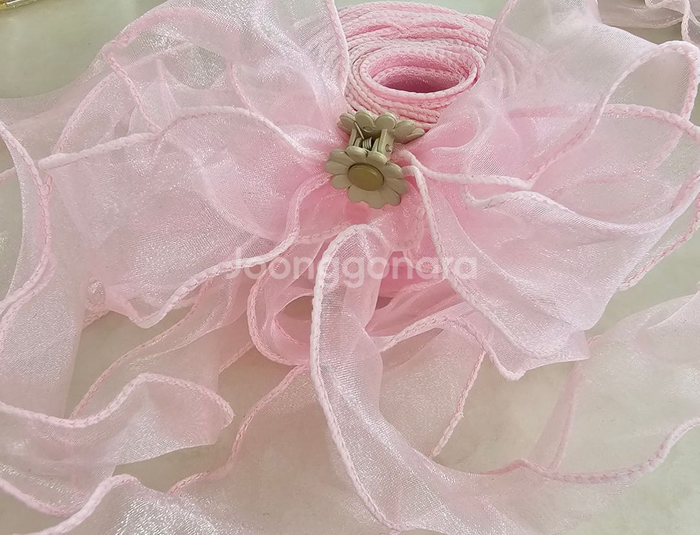 인타리본 핑크색상 10마 일괄--1