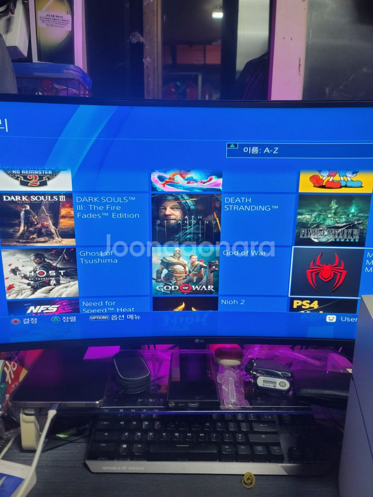 ps4 커펌 6.72 본체 듀얼쇼크 1개 외 하드--3