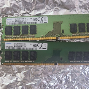 삼성 ddr4 2666 8g 2개 판매합니다.