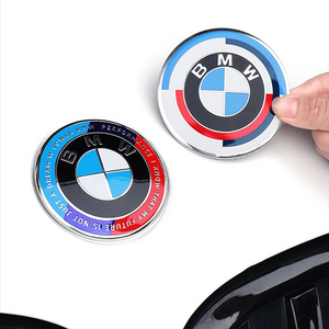 BMW 50주년 엠블럼 본넷 후드 트렁크 스티어링 휠캡