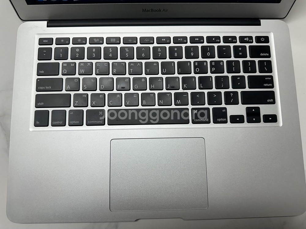 맥북에어 13인치 2015년 i7, 램 8기가, SSD--4