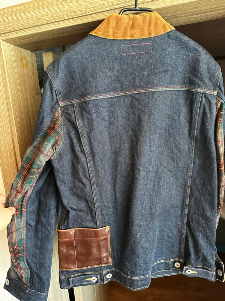 준야 와타나베 X 꼼 데 가르송 데님자켓 M 이미지
