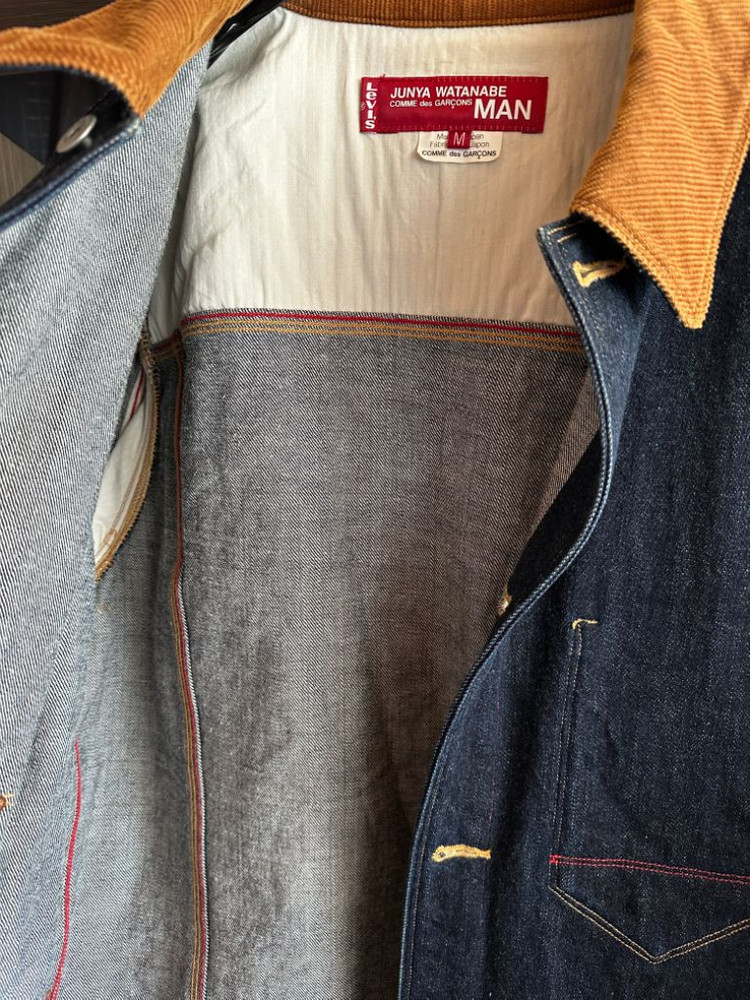 준야 와타나베 X 꼼 데 가르송 데님자켓 M 이미지