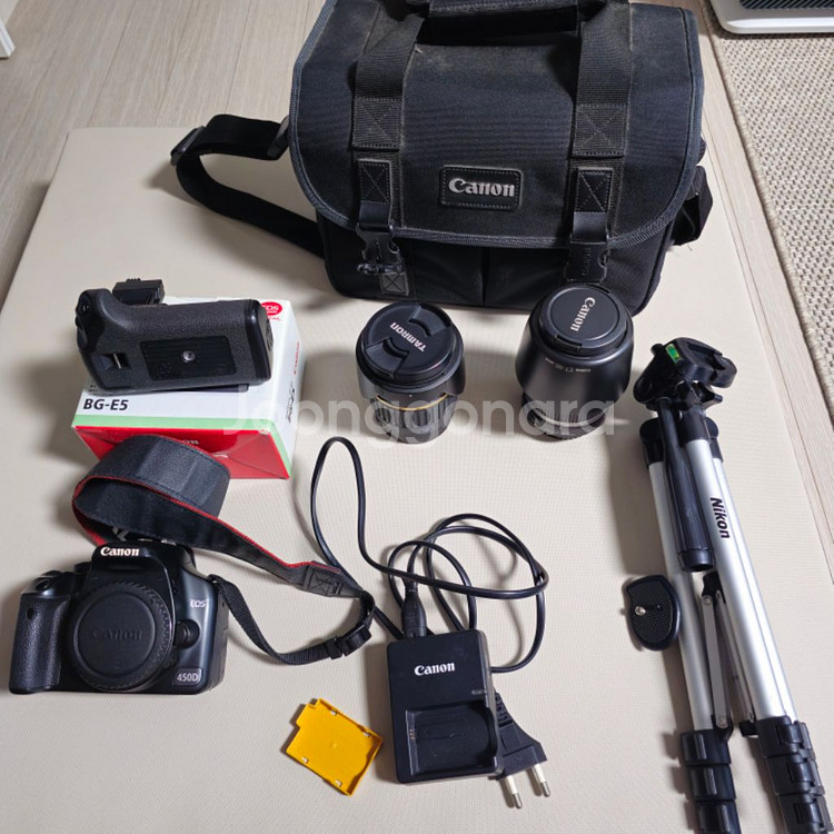캐논 450D+탐론1750+캐논55250+세로그립--0